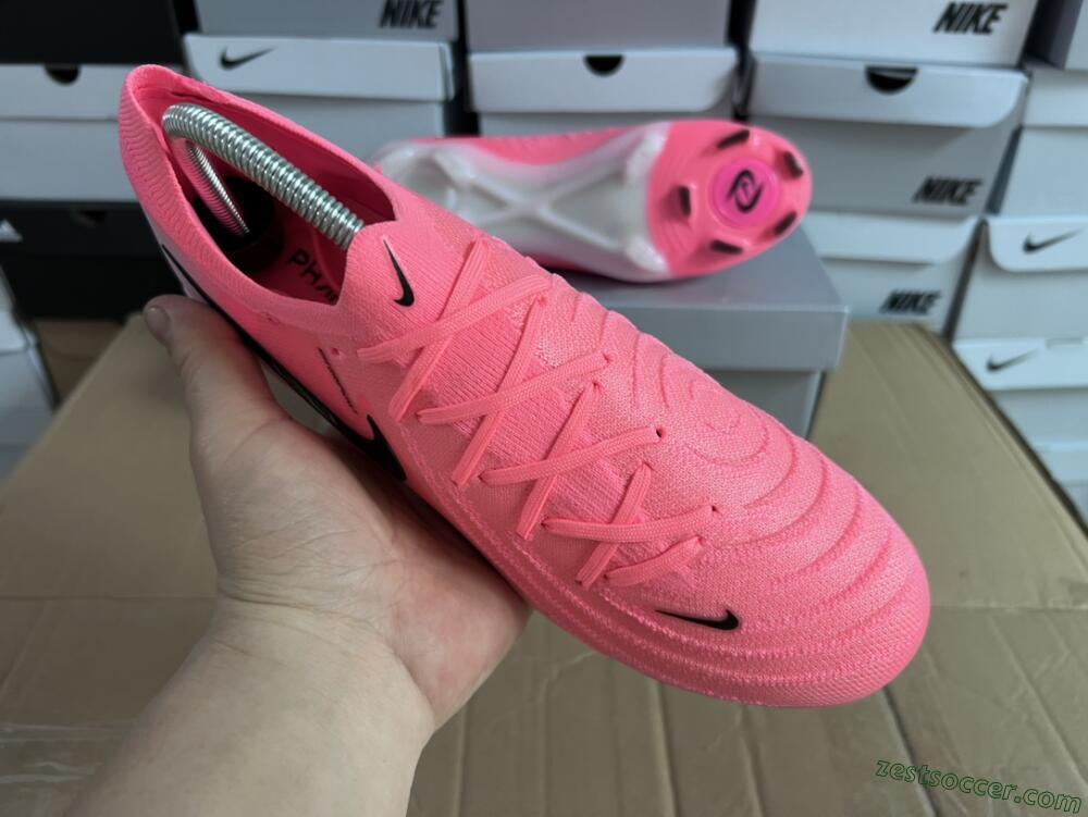 Nike Phantom Luna Elite FG Low-Tops Soccer Cleats - Pink/Black