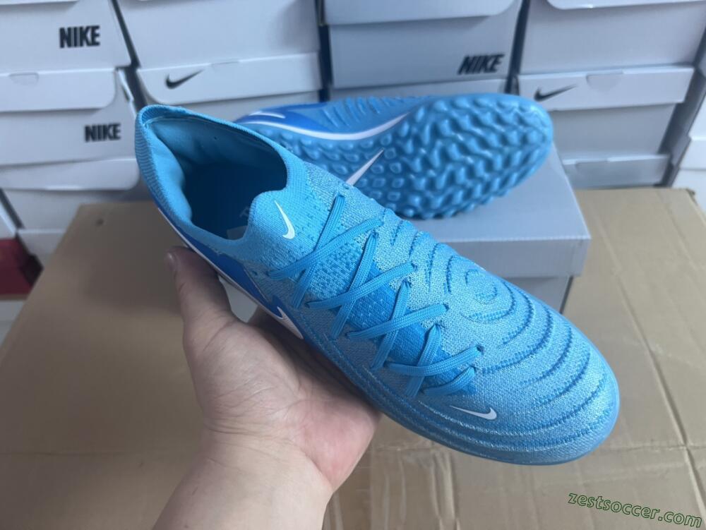 Nike Phantom Luna Elite TF Low-Tops Soccer Shoes - Jade/White/Blue