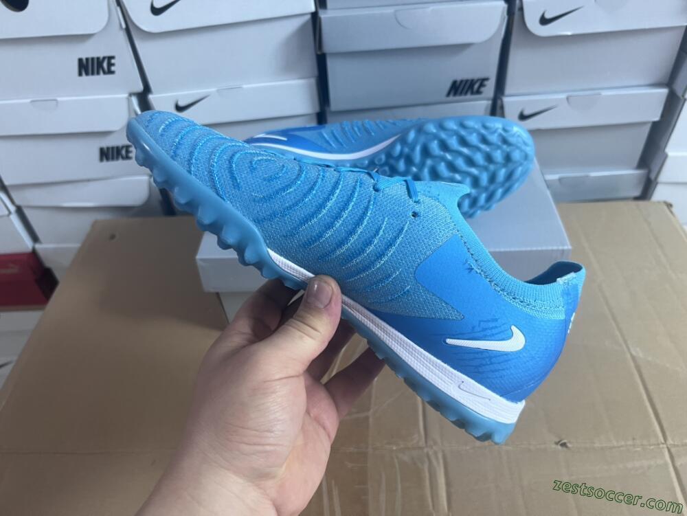 Nike Phantom Luna Elite TF Low-Tops Soccer Shoes - Jade/White/Blue
