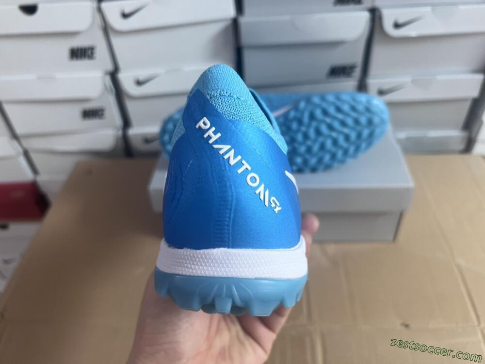 Nike Phantom Luna Elite TF Low-Tops Soccer Shoes - Jade/White/Blue