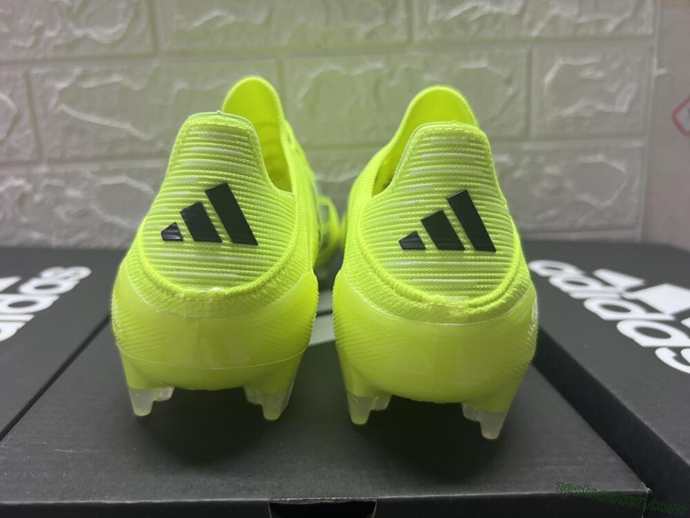 Adidas F50 Adizero FG Low-Tops Soccer Cleats - Yellow/Black