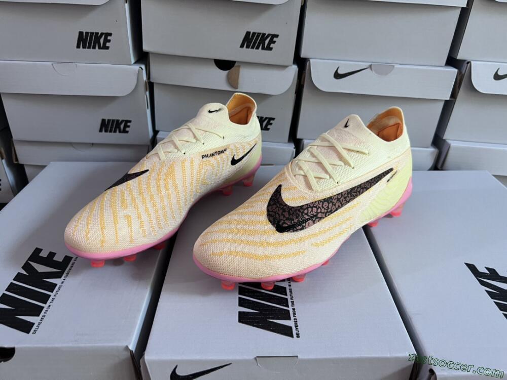 Nike Phantom GX Elite FG Low-Tops Soccer Cleats - Orange/Black