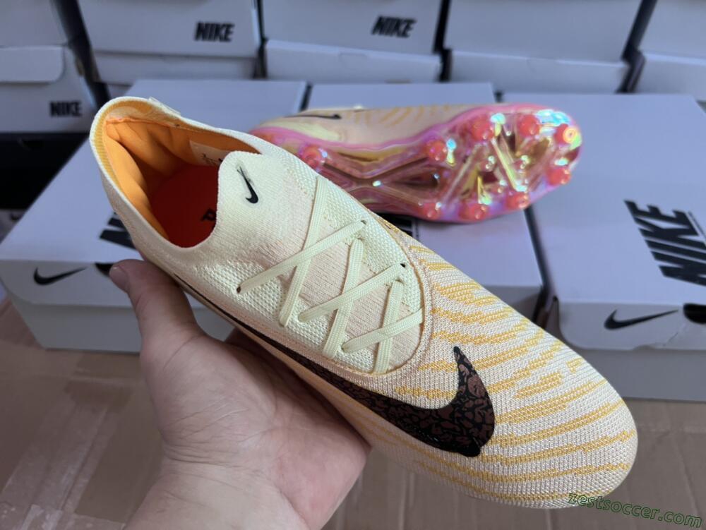 Nike Phantom GX Elite FG Low-Tops Soccer Cleats - Orange/Black