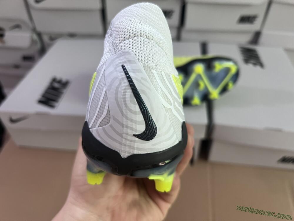 Nike Phantom GX Elite FG Low-Tops Soccer Cleats - Green/White/Blue