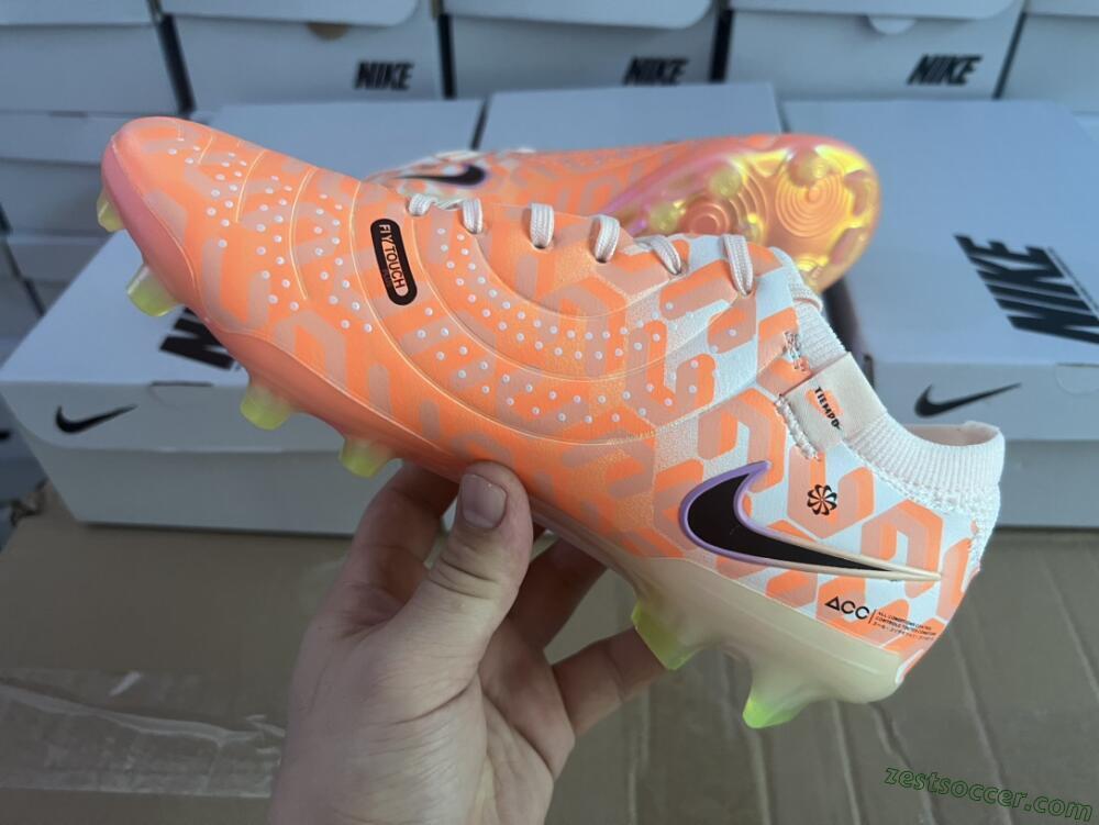 Nike Tiempo Legend 10 Elite FG Low-Tops Soccer Cleats - Pink/Black