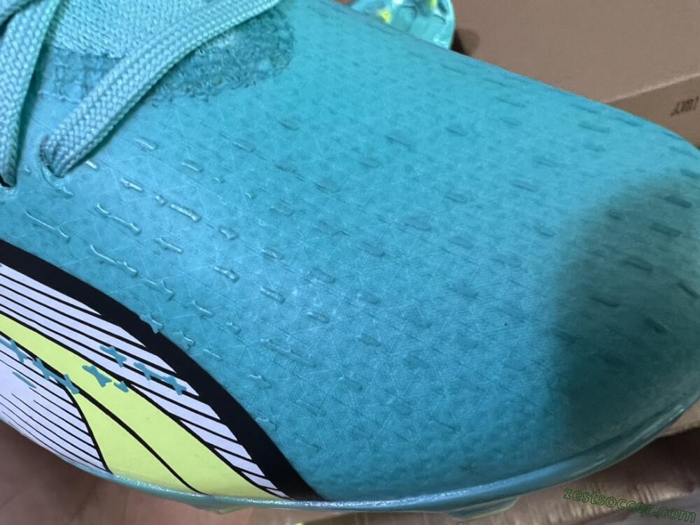 Puma Ultra Ultimate FG Low-Tops Soccer Cleats - Blue/White/Green
