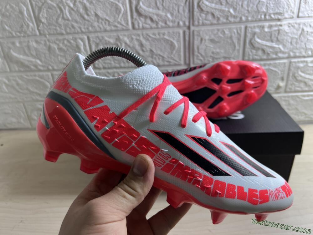 Adidas X Speedportal.1 FG Low-Tops Soccer Cleats - White/Orange