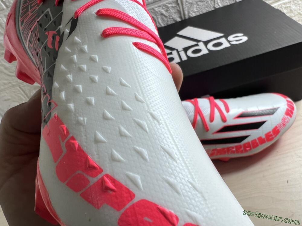 Adidas X Speedportal.1 FG Low-Tops Soccer Cleats - White/Orange