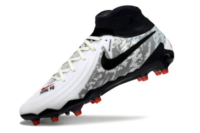 Nike Phantom Luna Elite Total 90 AG Low-Tops Soccer Cleats - White/Black/Orange