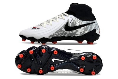 Nike Phantom Luna Elite Total 90 AG Low-Tops Soccer Cleats - White/Black/Orange