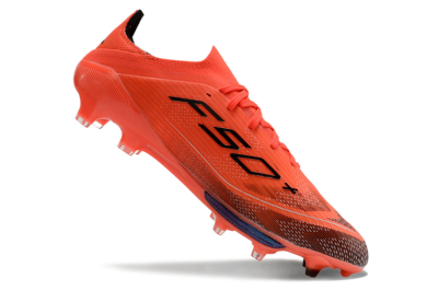 Adidas F50 Lightstrike Pro FG Low-Tops Soccer Cleats - Red/Black/White