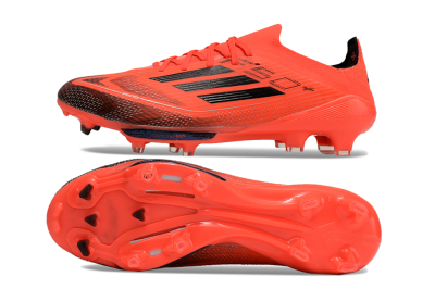 Adidas F50 Lightstrike Pro FG Low-Tops Soccer Cleats - Red/Black/White