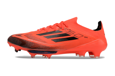 Adidas F50 Lightstrike Pro FG Low-Tops Soccer Cleats - Red/Black/White