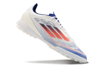 Adidas F50 Pro TF Low-Tops Soccer Shoes - Blue/Red/Beige