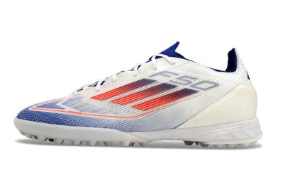Adidas F50 Pro TF Low-Tops Soccer Shoes - Blue/Red/Beige