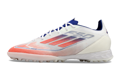 Adidas F50 Pro TF Low-Tops Soccer Shoes - Blue/Red/Beige