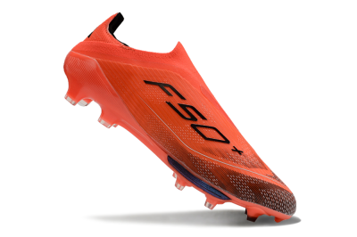 Adidas F50 Lightstrike Pro Laceless FG Low-Tops Soccer Cleats - Red/Black/White