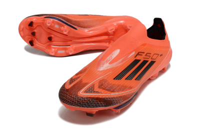 Adidas F50 Lightstrike Pro Laceless FG Low-Tops Soccer Cleats - Red/Black/White
