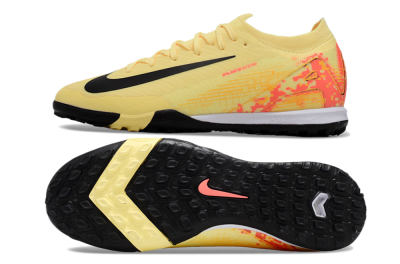 Nike Air Zoom Mercurial Vapor 16 Elit TF Low-Tops Soccer Shoes - Yellow/Black/Red