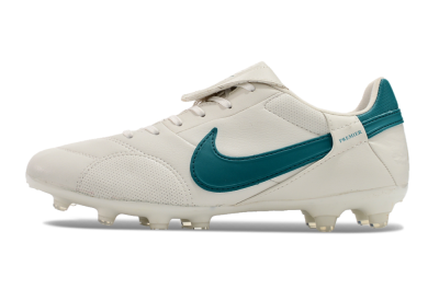 Nike The Premier 3 FG Low-Tops Soccer Cleats - White/Blue
