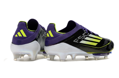 Adidas F50 Lightstrike Pro FG Low-Tops Soccer Cleats - Purple/Yellow/Blue