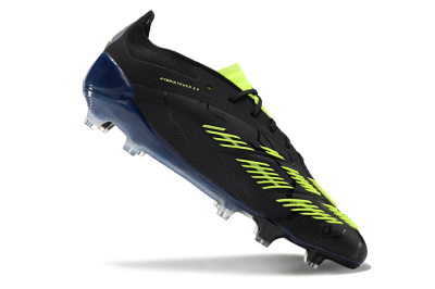 Adidas Predator Accuracy+ FG Low-Tops Soccer Cleats - Black/Yellow