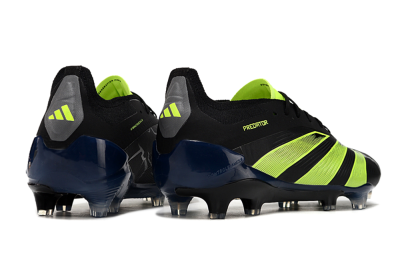Adidas Predator Accuracy+ FG Low-Tops Soccer Cleats - Black/Yellow