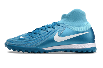 Nike Phantom Luna Elite TF High-Tops Soccer Shoes - Jade/White/Blue