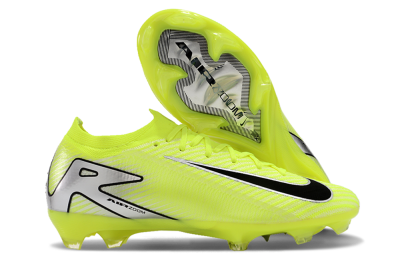 Nike Air Zoom Mercurial Vapor 16 Elite FG Low-Tops Soccer Cleats - Yellow/Black/Silver/Grey