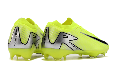 Nike Air Zoom Mercurial Vapor 16 Elite FG Low-Tops Soccer Cleats - Yellow/Black/Silver/Grey