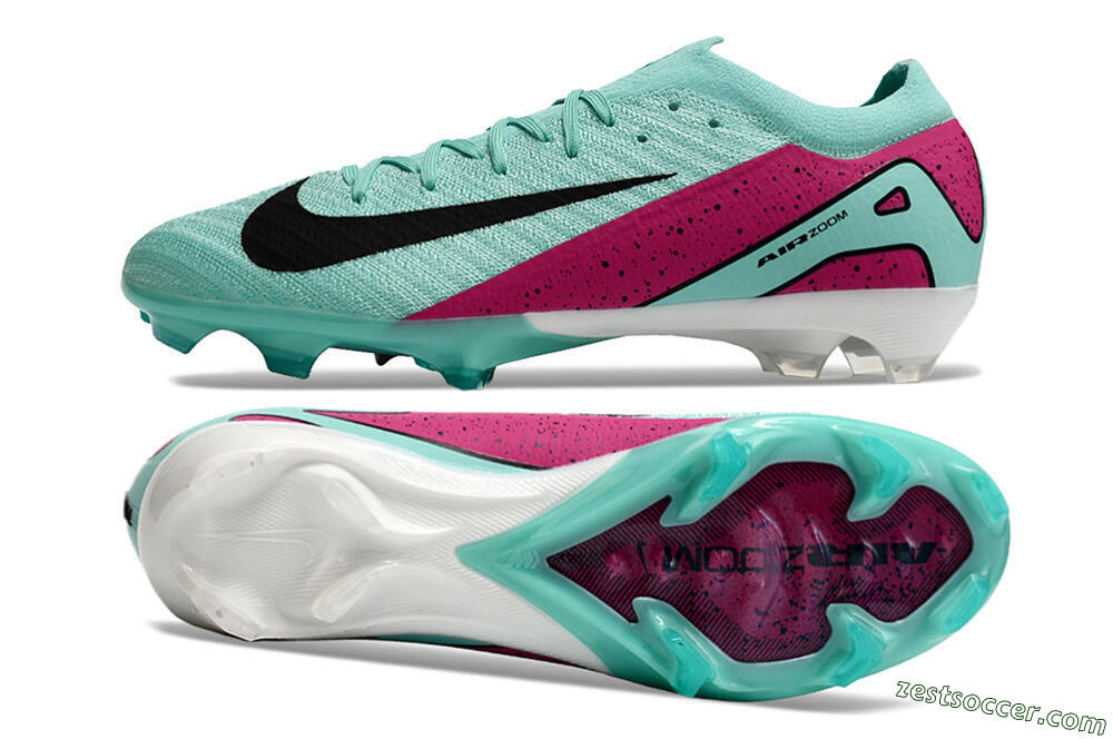 Nike Air Zoom Mercurial Vapor 16 Elite FG Low-Tops Soccer Cleats - Baltic Blue/Red/Black 1
