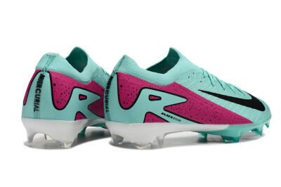 Nike Air Zoom Mercurial Vapor 16 Elite FG Low-Tops Soccer Cleats - Baltic Blue/Red/Black