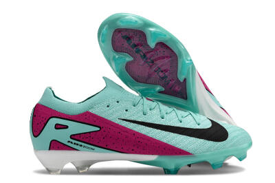Nike Air Zoom Mercurial Vapor 16 Elite FG Low-Tops Soccer Cleats - Baltic Blue/Red/Black