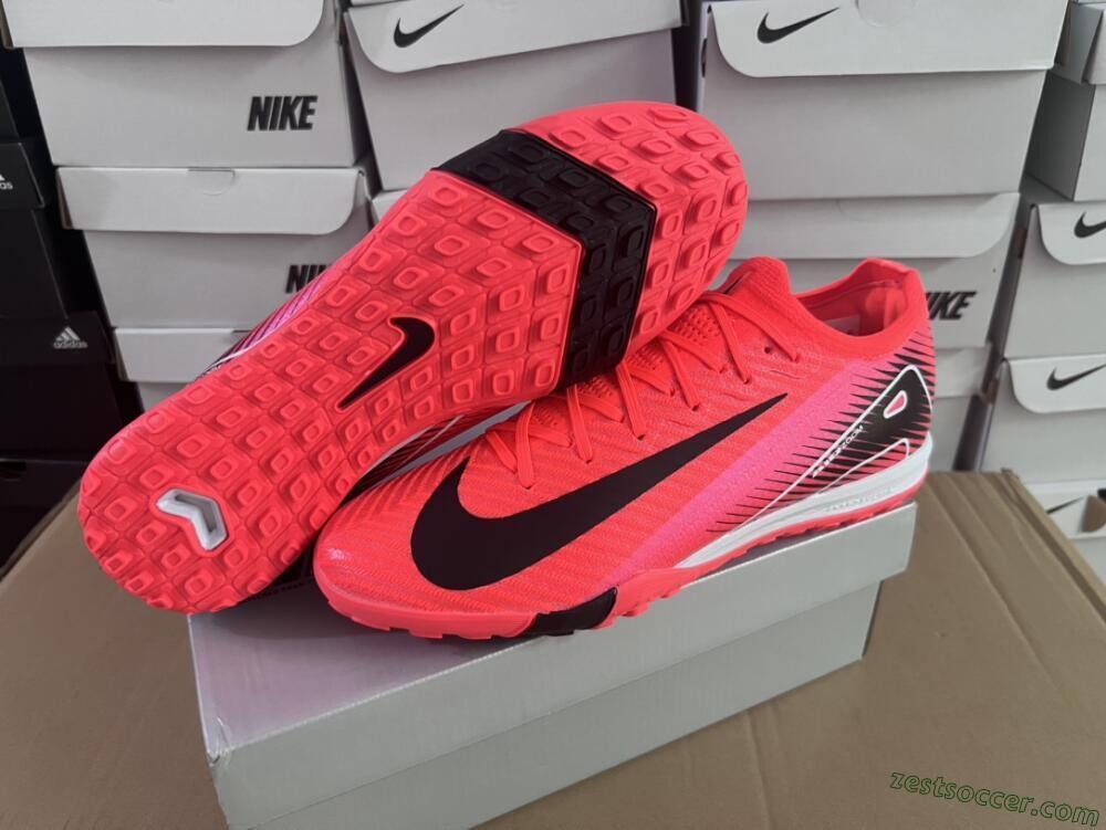 Nike Air Zoom Mercurial Vapor 16 Elite TF Low-Tops Soccer Shoes - Red/Black/White