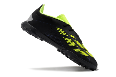 Adidas Predator 24 Elite TF Low-Tops Soccer Shoes - Black/Yellow/Grey
