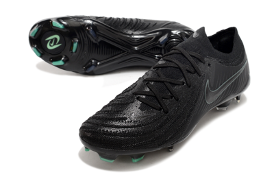 Nike Phantom Luna Elite NU FG Low-Tops Soccer Cleats - Black/Blue