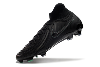 Nike Phantom Luna Elite NU FG High-Tops Soccer Cleats - Black/Blue