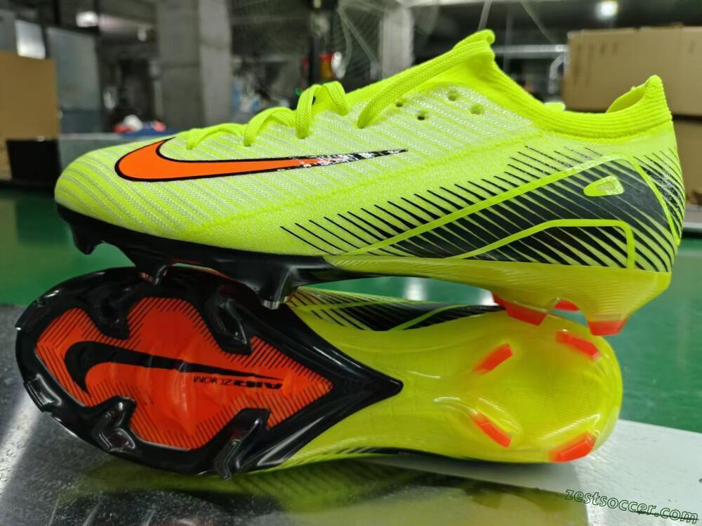 Nike Air Zoom Mercurial Vapor 16 Elite FG Low-Tops Soccer Cleats - Yellow/Orange/Black