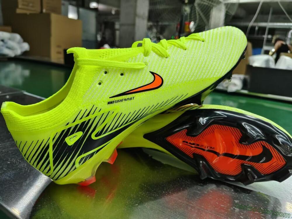 Nike Air Zoom Mercurial Vapor 16 Elite FG Low-Tops Soccer Cleats - Yellow/Orange/Black