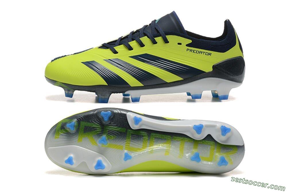 Adidas Predator Accuracy Elite FG High-Tops Soccer Shoes - Yellow/Black 1