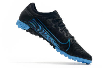 Nike Mercurial Vapor 13 Pro TF Low-Tops Soccer Shoes - Black/Blue