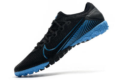Nike Mercurial Vapor 13 Pro TF Low-Tops Soccer Shoes - Black/Blue