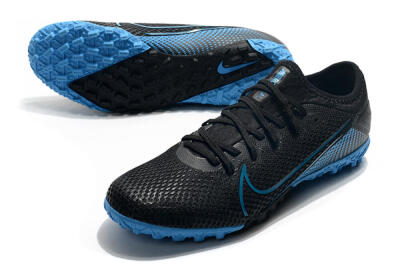 Nike Mercurial Vapor 13 Pro TF Low-Tops Soccer Shoes - Black/Blue