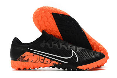 Nike Mercurial Vapor 13 Pro TF Low-Tops Soccer Shoes - Black/Orange
