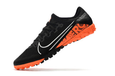 Nike Mercurial Vapor 13 Pro TF Low-Tops Soccer Shoes - Black/Orange