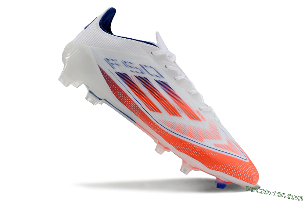 Adidas F50 Elite FG Low-Tops Soccer Cleats - Red/Blue/White 4