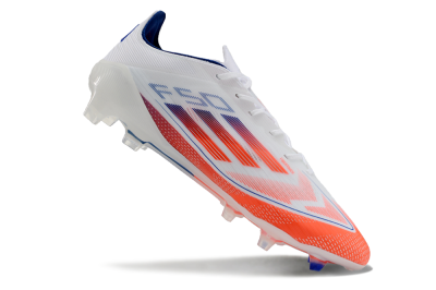 Adidas F50 Elite FG Low-Tops Soccer Cleats - Red/Blue/White