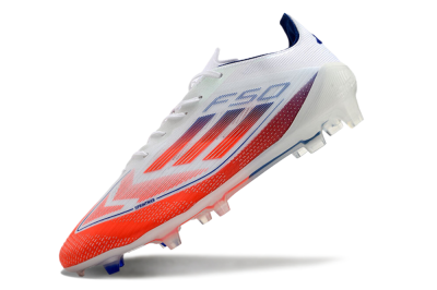 Adidas F50 Elite FG Low-Tops Soccer Cleats - Red/Blue/White