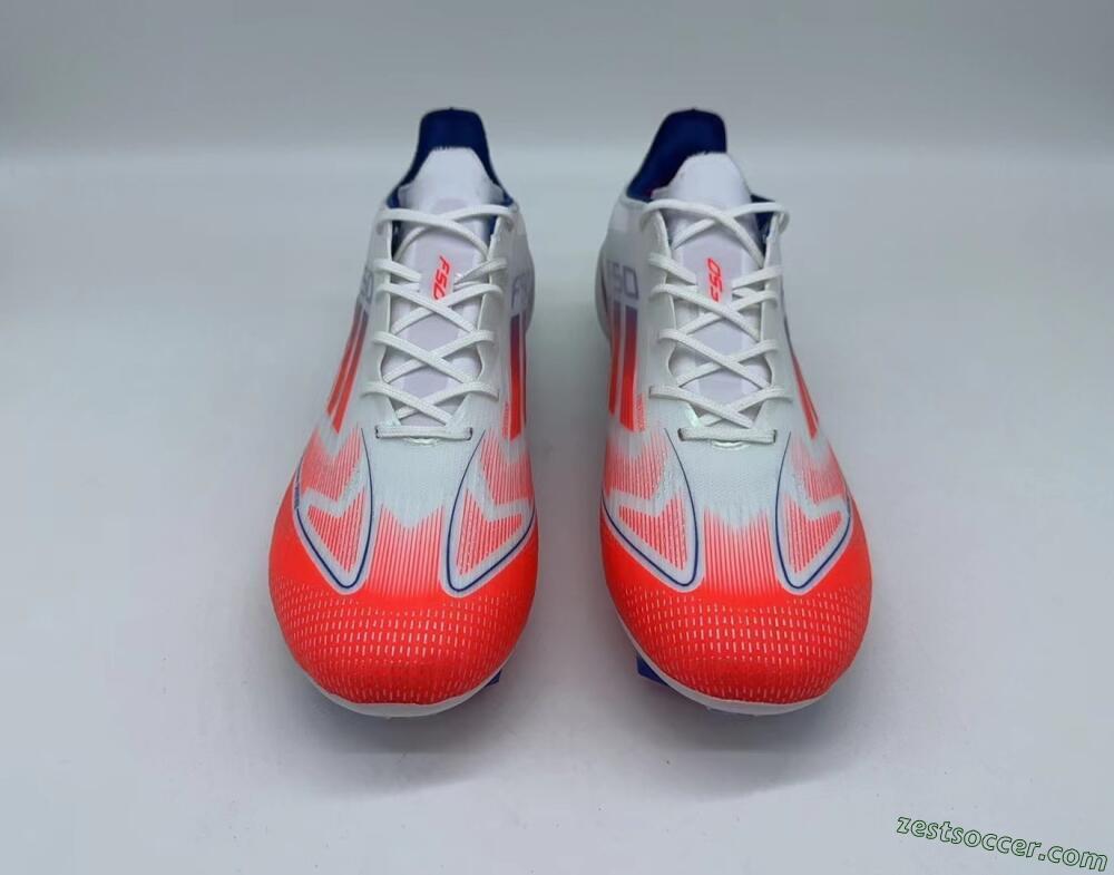 Adidas F50 Elite FG Low-Tops Soccer Cleats - Red/Blue/White