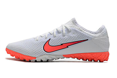 Nike Mercurial Vapor 13 Pro TF Low-Tops Soccer Shoes - White/Red